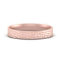 Hammered Finish Mens Wedding Band