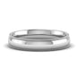 Comfort Fit Wedding Band Milgrain Edge
