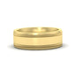 Mens Band Double Milgrain