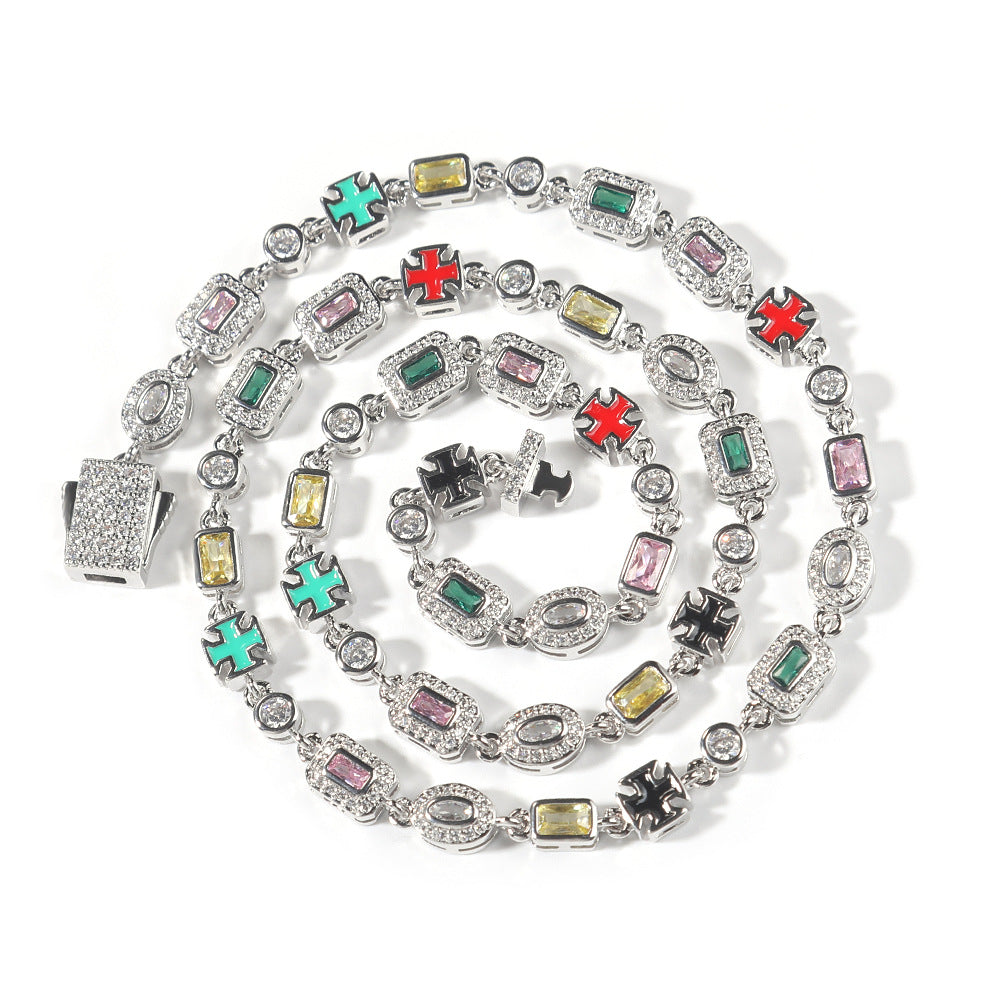 Colorful Gemstone Necklace For Men And Women