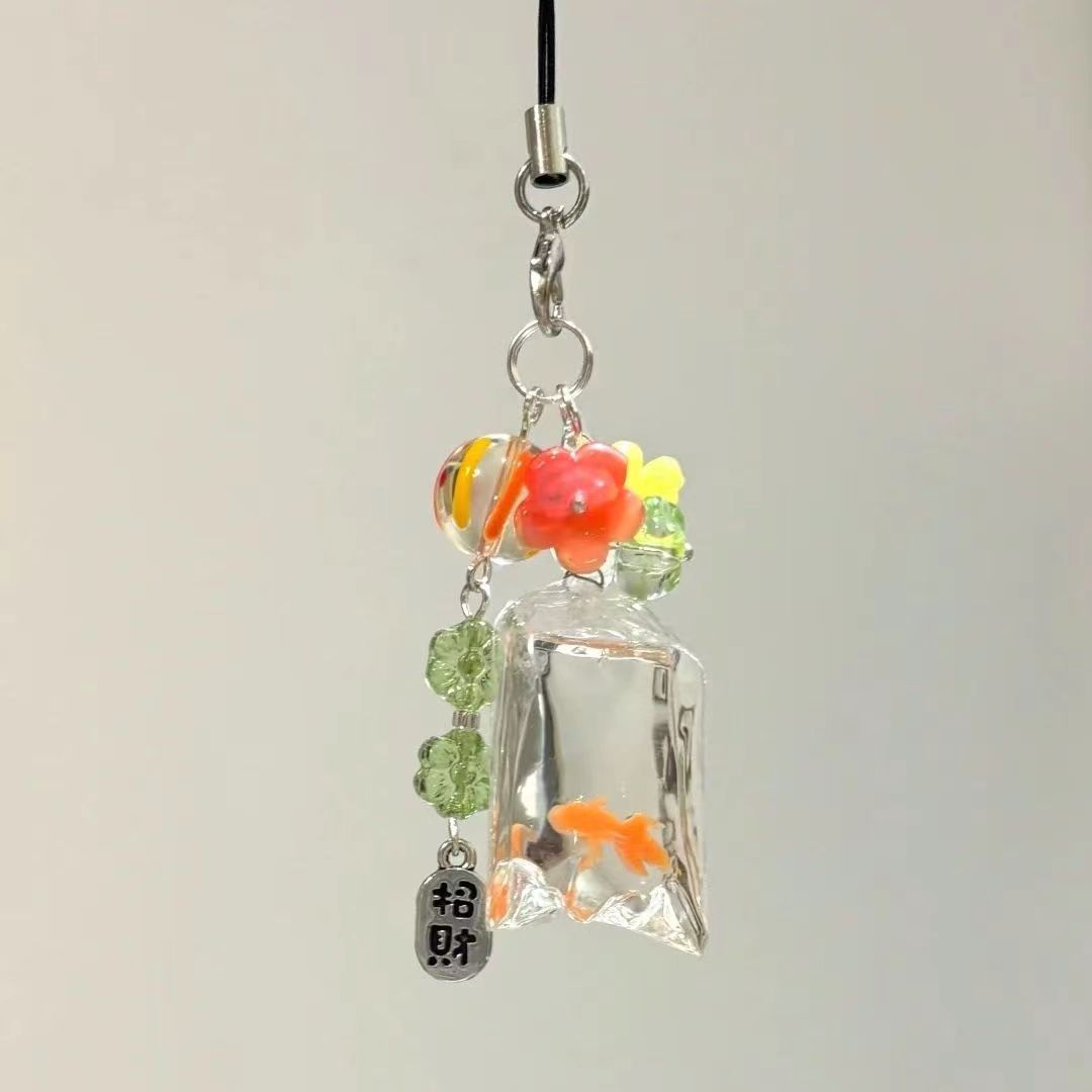 Acrylic Koi Pendant Lucky Women's Decoration