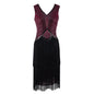 Sequined Handmade Beaded Dress Tassel Sleeveless Wedding Dresses
