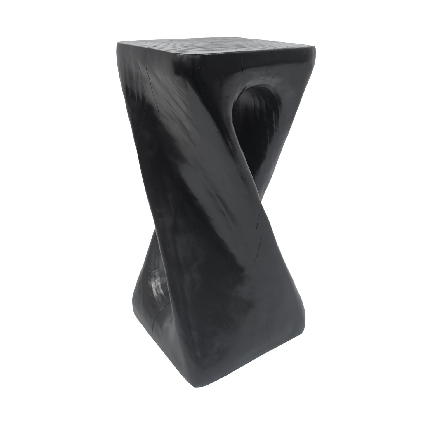 Outdoor Side Table Twist Shape End Table