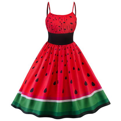 Women's Summer Suspender Dress Casual Party Beach Dresses