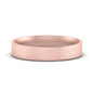 Ice Textured Mens 5mm Comfort Fit Wedding Band