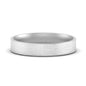 Ice Textured Mens 5mm Comfort Fit Wedding Band