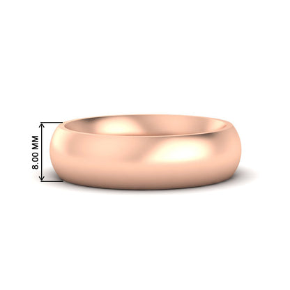 Minimalist Mens Wedding Band