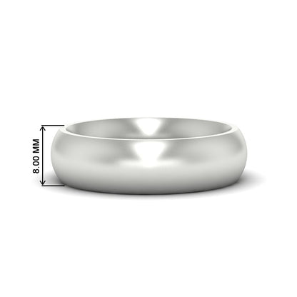Minimalist Mens Wedding Band