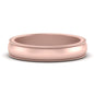Milgrain Matte Finish Mens Band