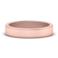 Simple Flat Wedding Band 4MM