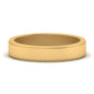 Simple Flat Wedding Band 4MM