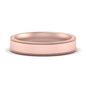 Stepped Edge Comfort Fit Flat Mens Band