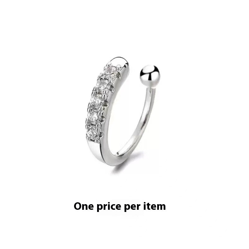 Nose Ring Earless Earrings Unique Korean Fashion Cool Street Style Simple