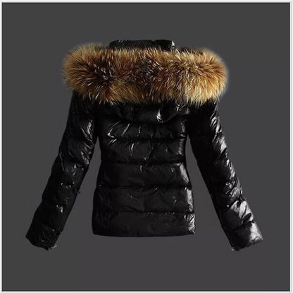 Slim Fit Cotton Imitation Fur Big Coats