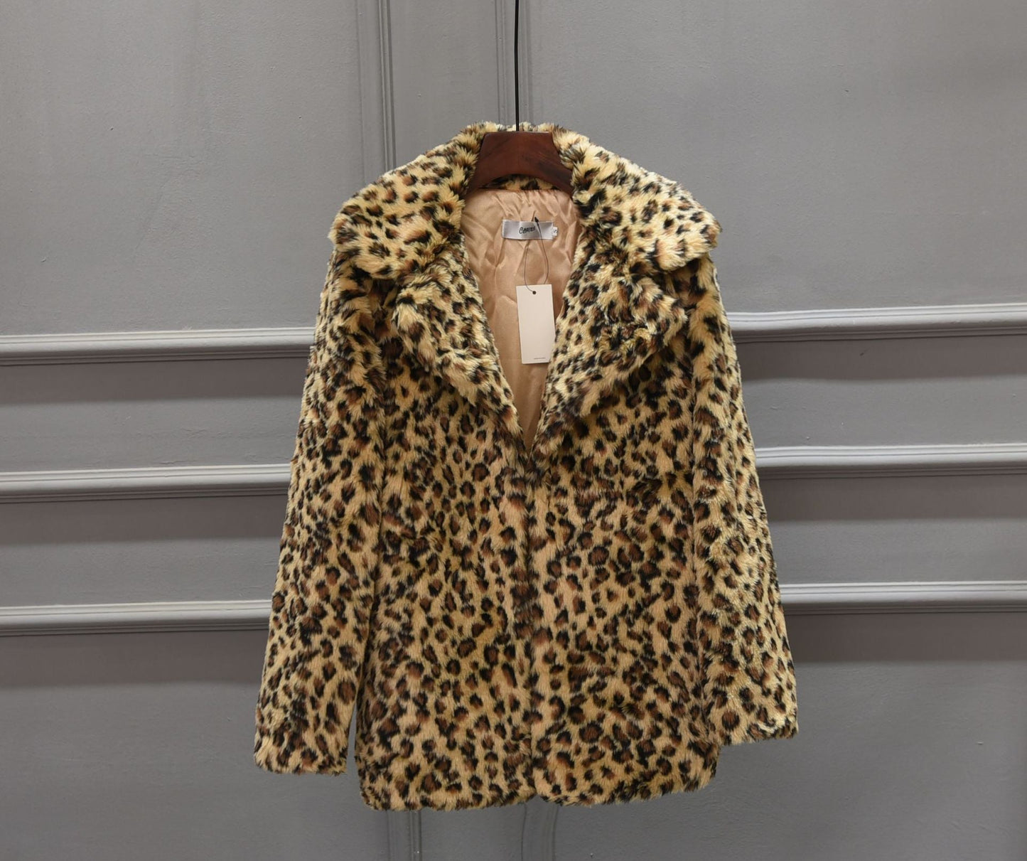 Fur Korean Style Mid-length Sexy Snow Coats