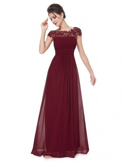 Women's Casual Comfortable Lace Dress Bridesmaid Wedding Dresses