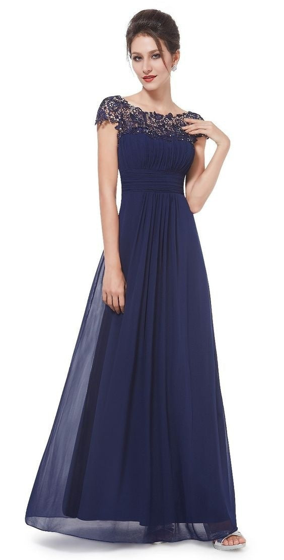 Women's Casual Comfortable Lace Dress Bridesmaid Wedding Dresses