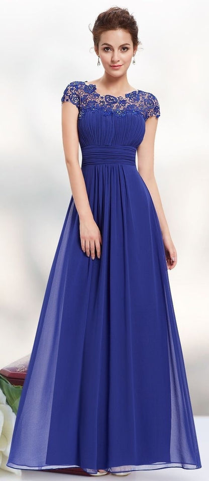 Women's Casual Comfortable Lace Dress Bridesmaid Wedding Dresses