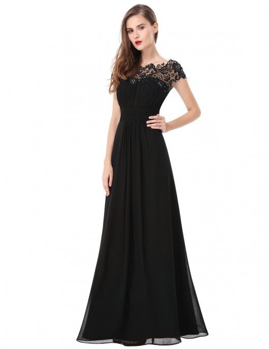 Women's Slouchy Summer Dress Lace Bridesmaid Wedding Dresses