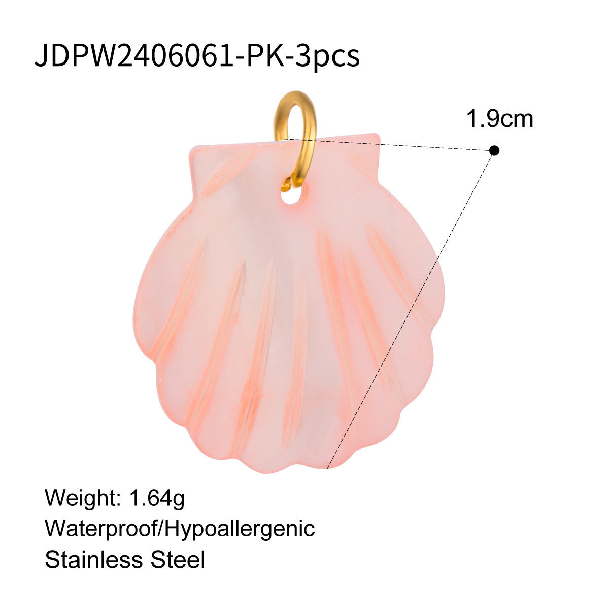 Women's Cute Drop Oil Pendant Color Retention Necklace Pendant