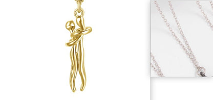 Couple Hug Necklace Romantic Men And Women