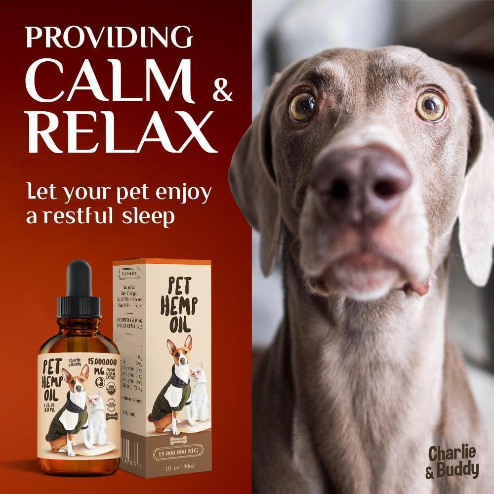 Charlie Buddy   Hеmp Oil for Dogs Cats   Hiр and Jоint Suppоrt and Skin Hеalth