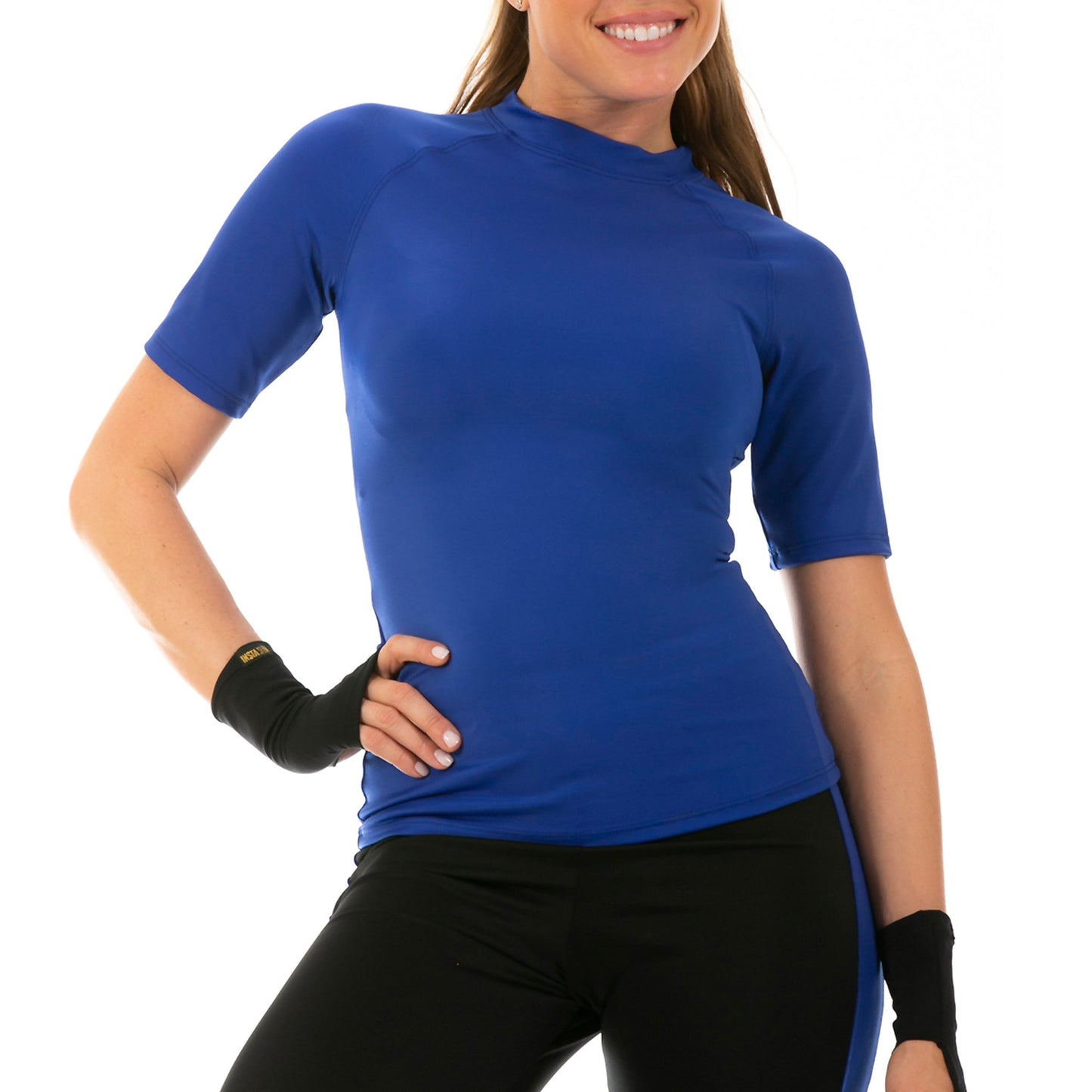 InstantFigure Activewear Compression Short Sleeve Top AWT025