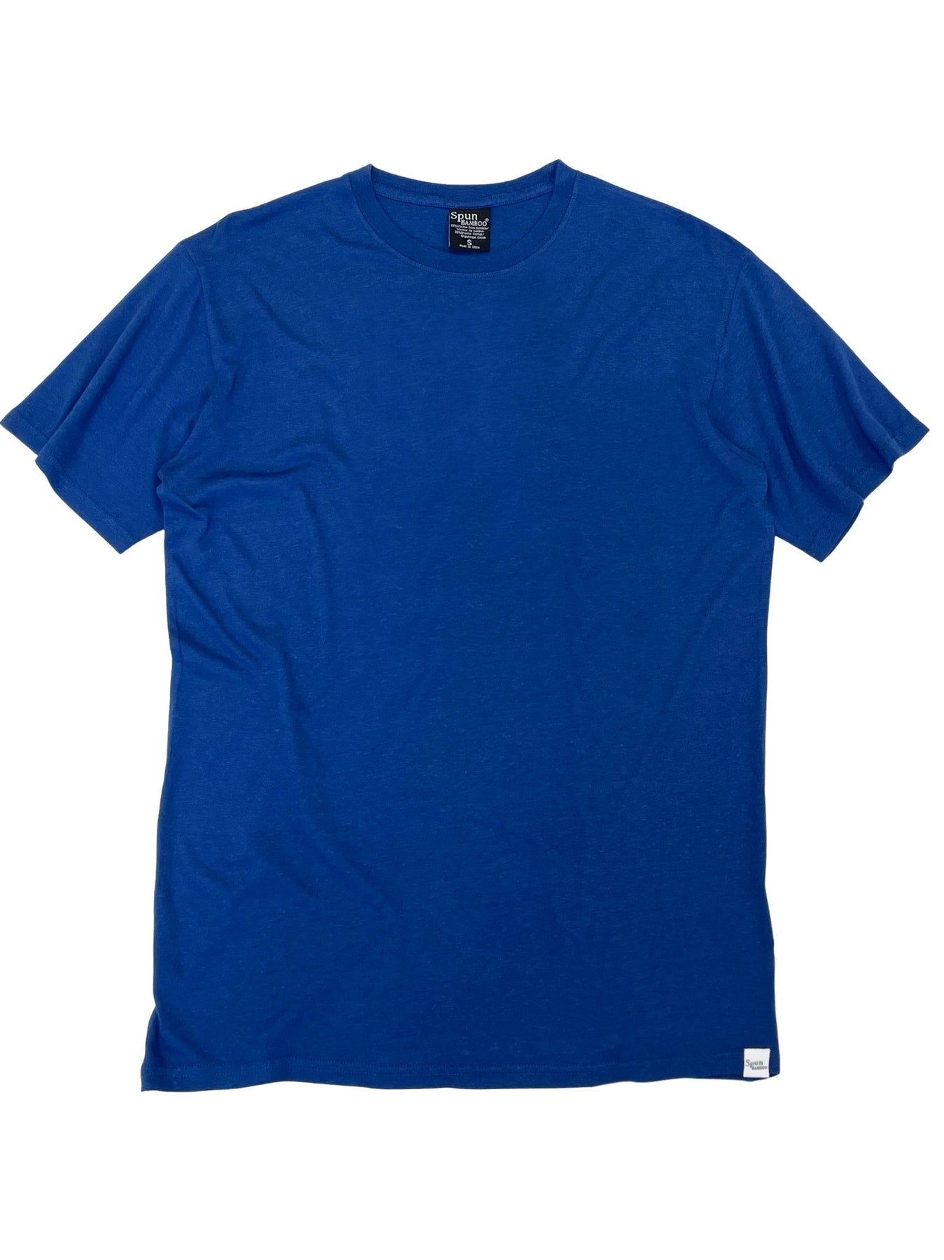 Custom Printed Men's Bamboo Viscose/Organic Cotton Short Sleeve T-Shirt