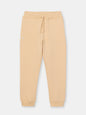 Solid Stitched Pocket Joggers with Drawstring Waistband - Brown