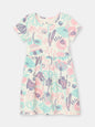 Cherubino "Garden Delight" Watercolor Floral Dress for Girls