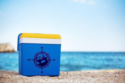 Compass Vinyl Decal for Wrangler TJ | 106