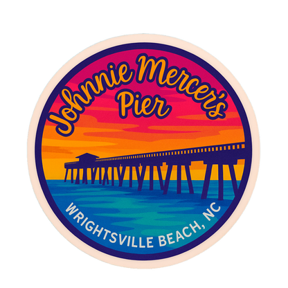 Johnnie Mercer's Pier Wrightsville Beach, NC Sticker