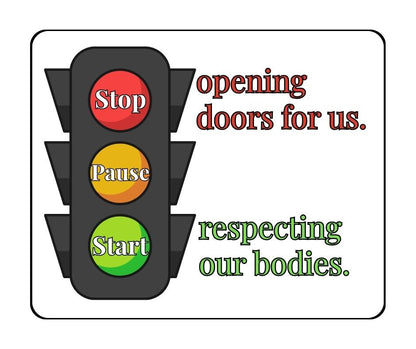 "STOP Opening Doors For Us" Sarcastic Sticker