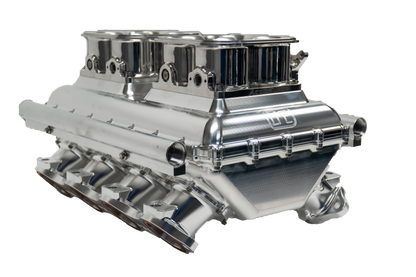 LME Dual Throttle Body Billet Intake