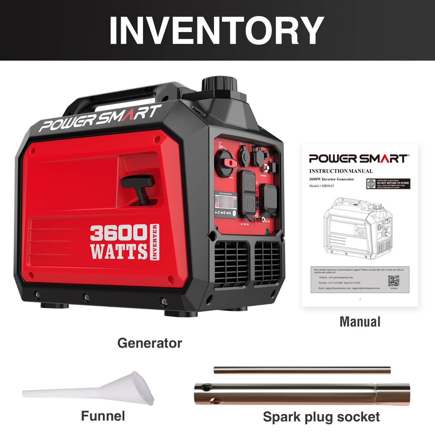 3600W Inverter Gas Generator DB5035