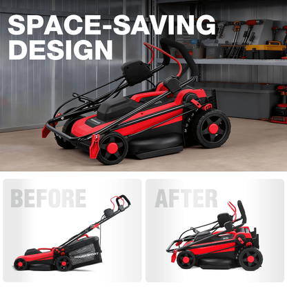 14" 15Amp Electric Corderd Push Lawn Mower DB8015
