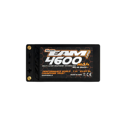 Team EAM 4600mah 160c ULCG Shorty ML Graph-X Formula  Lipo Battery.
