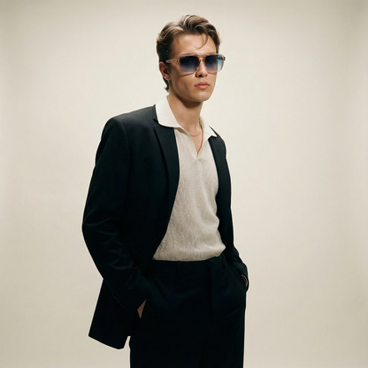 Versailles 56mm Aviator Sunglasses | Champagne