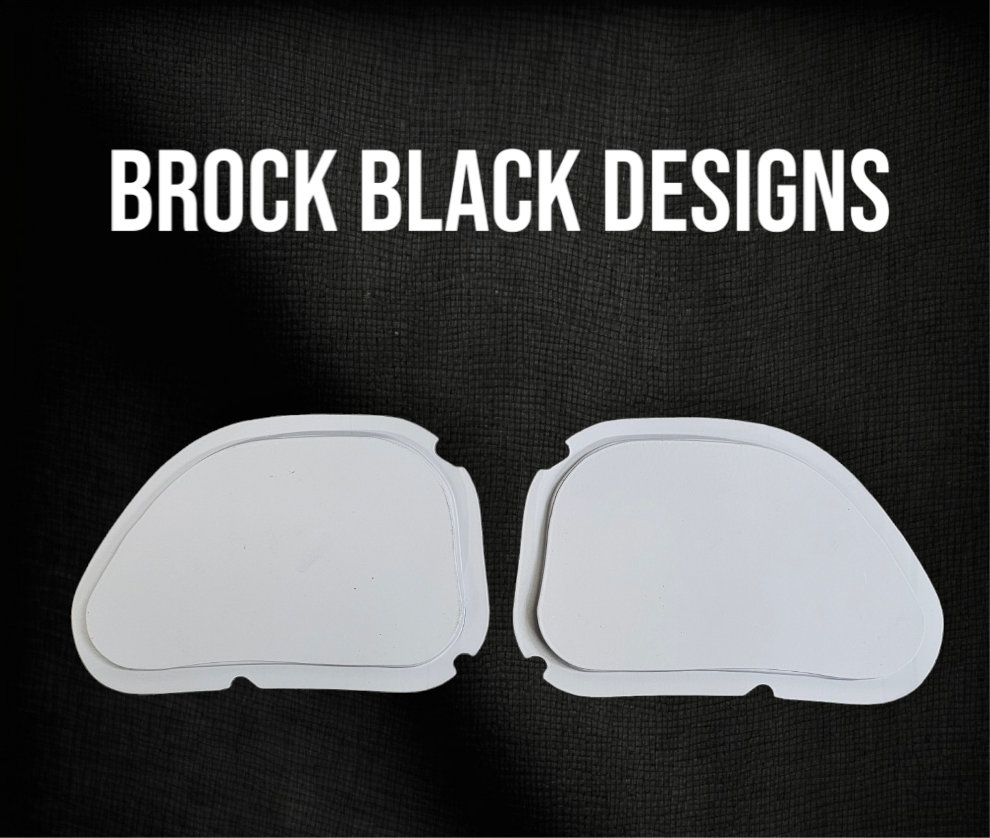 98-2024+ Road Glide 3D Ancient Skull speakers grill covers set
