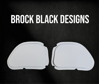 98-2024+ Road Glide 3D Ancient Skull speakers grill covers set