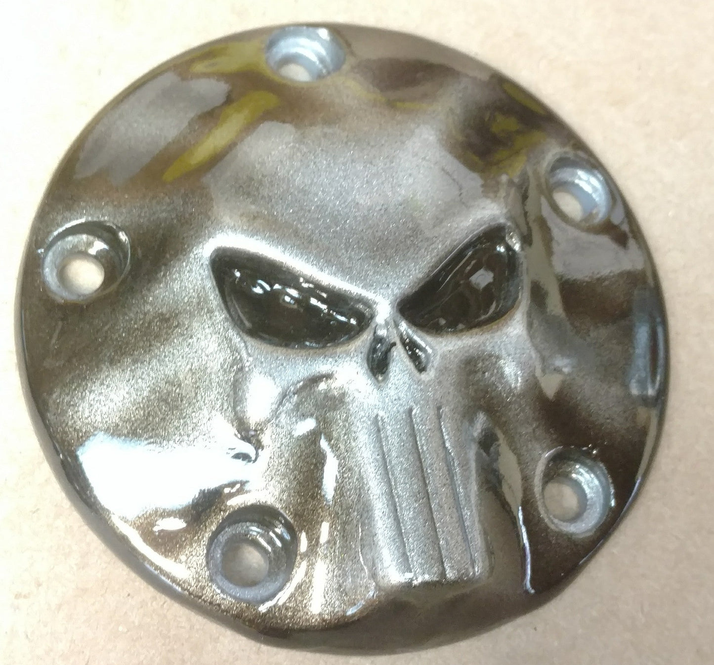 Punisher pushing through Harley points cover