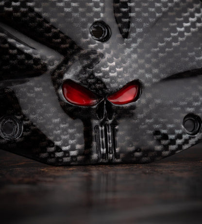 Backrest plate punisher stretching through