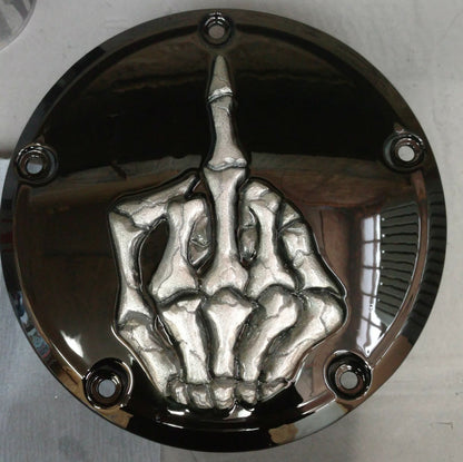 Middle Finger Harley Derby cover and points