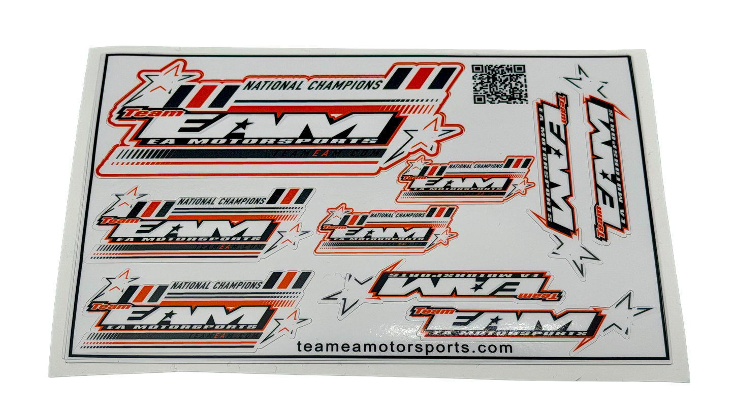 Team EAM Decal Sheets (4.5x6.5)
