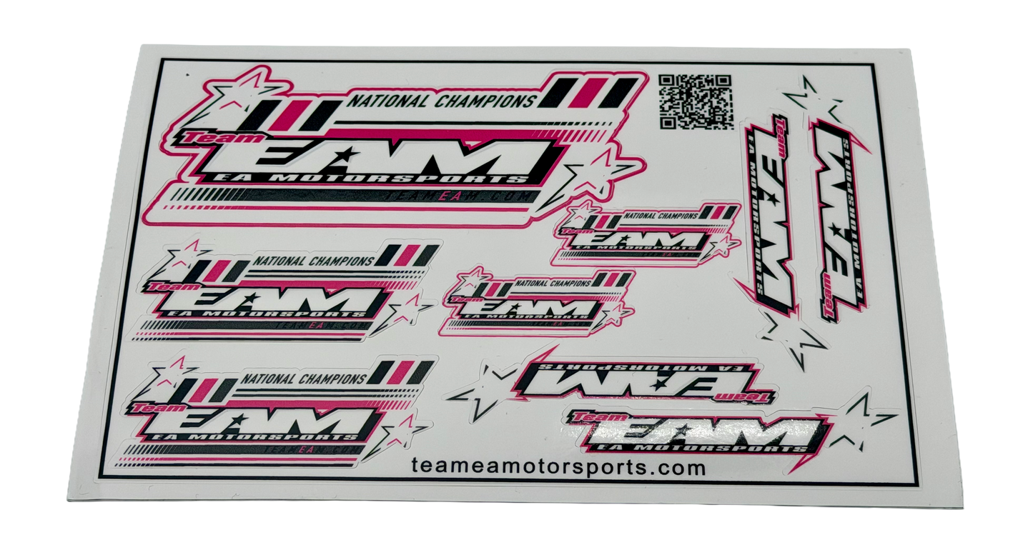 Team EAM Decal Sheets (4.5x6.5)