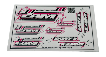 Team EAM Decal Sheets (4.5x6.5)