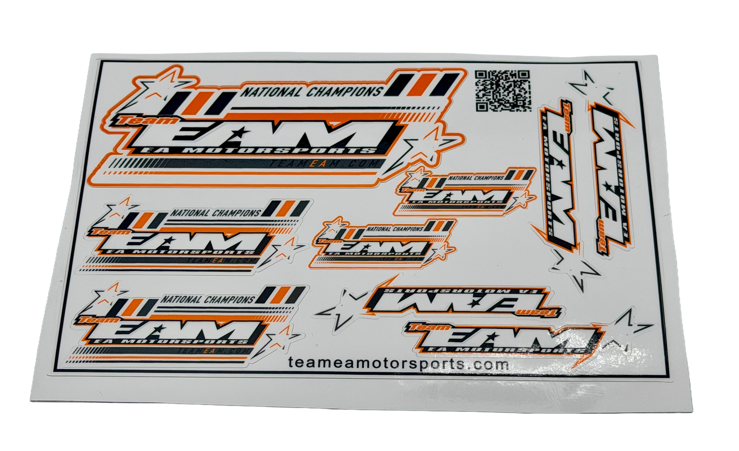 Team EAM Decal Sheets (4.5x6.5)