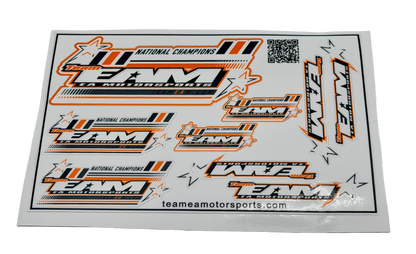 Team EAM Decal Sheets (4.5x6.5)