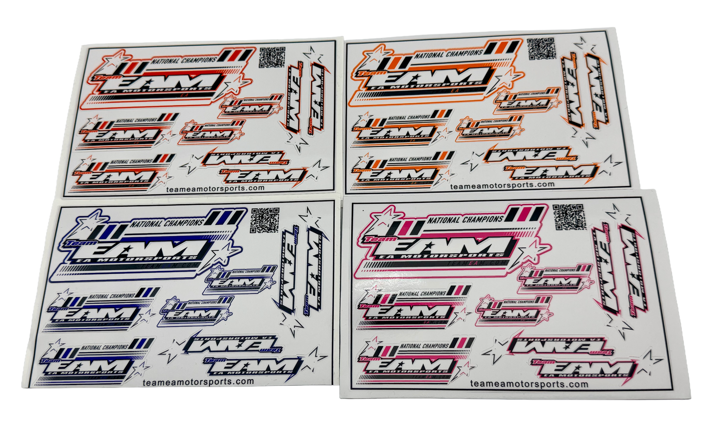 Team EAM Decal Sheets (4.5x6.5)