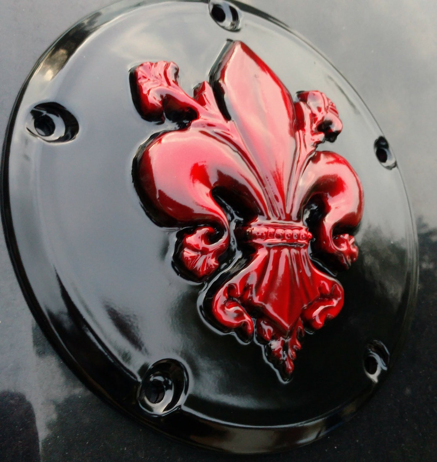 3D Eagle Scout logo Harley Derby cover